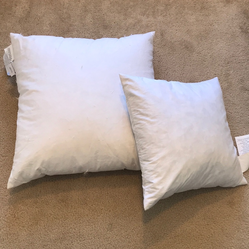 Down Feather Pillow - Restoration Hardware Only